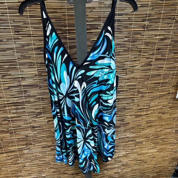 Coco Reef Darling Printed Swim Cover-up Dress Women's Swimsuit Size S - Picture 3 of 3